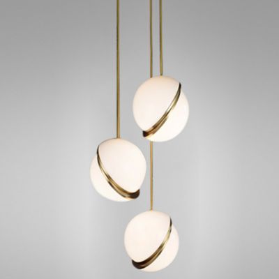 Mini Crescent LED Multi-Light Pendant