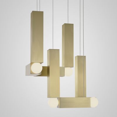 LEE BROOM Vesper Chandelier - Thumbnail 2