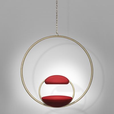 Hanging Hoop Lounge Chair