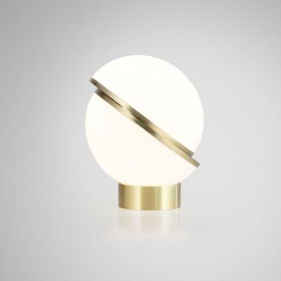 Mini Crescent Table Lamp (Brushed Brass) - OPEN BOX