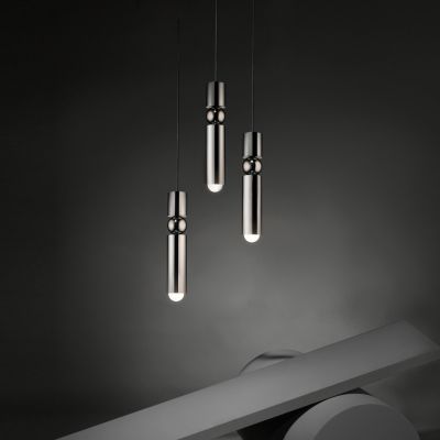 Shown in Polished Chrome finish, lit