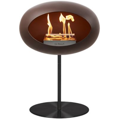 Dome Indoor Steel Pole Low Fireplace