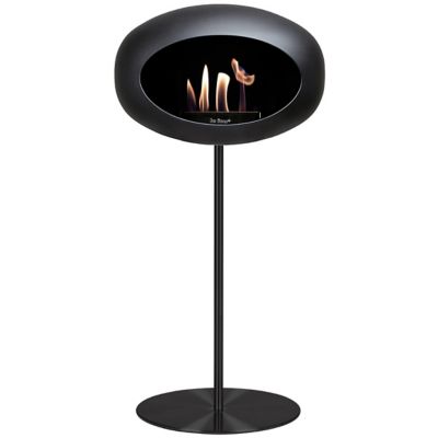 Dome Indoor/Outdoor Steel Pole High Fireplace