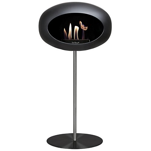 Dome Indoor/Outdoor Steel Pole High Fireplace