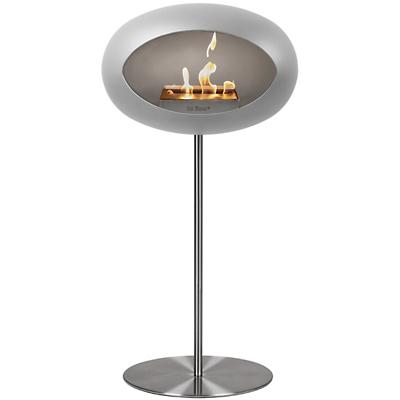 Dome Indoor Steel Pole High Fireplace