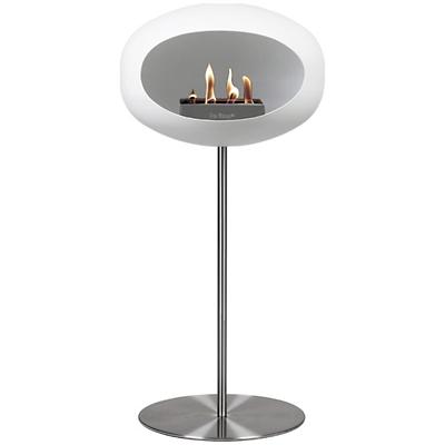 Dome Indoor Steel Pole High Fireplace