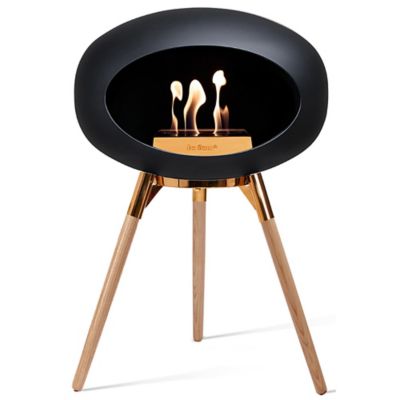 Dome Indoor/Outdoor Ground Low Fireplace