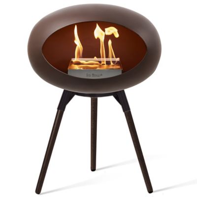Dome Indoor Ground Low Fireplace