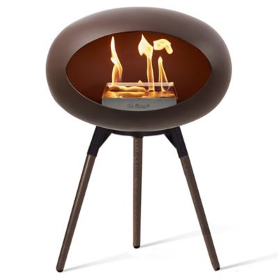 Dome Indoor Ground Low Fireplace