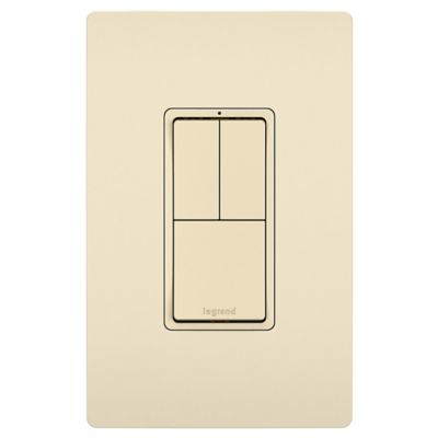 Radiant Two Single-Pole Switches and Single Pole/3-Way Switch