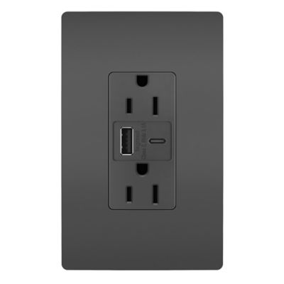 Radiant 15A Tamper Resistant Outlet