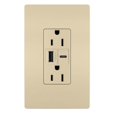 Radiant 15A Tamper Resistant Outlet