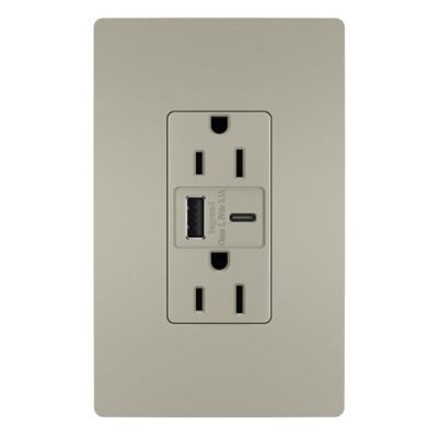 Radiant 15A Tamper Resistant Outlet