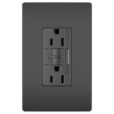 Radiant Spec Grade 15A Weather Resistant Self-Test GFCI Receptacle