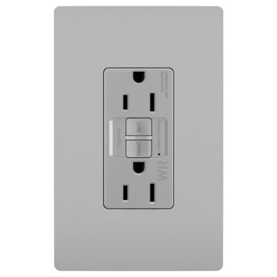 Radiant Spec Grade 15A Weather Resistant Self-Test GFCI Receptacle