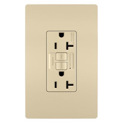 Radiant Spec Grade 20A Self-Test GFCI Receptacle