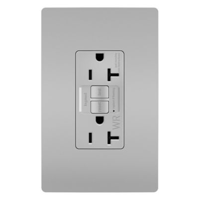 Radiant Spec Grade 20A Weather Resistant Self-Test GFCI Receptacle