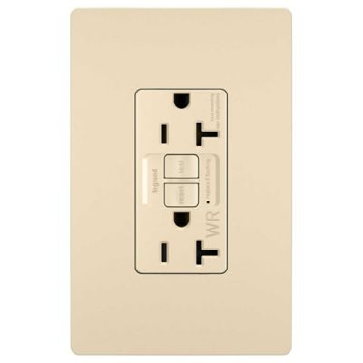 Radiant Spec Grade 20A Weather Resistant Self-Test GFCI Receptacle
