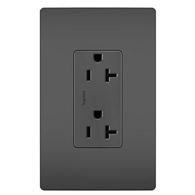 Radiant Spec Grade 20A Tamper Resistant Outlet