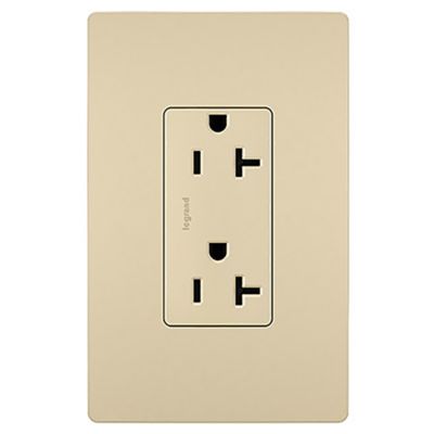Radiant Spec Grade 20A Tamper Resistant Outlet