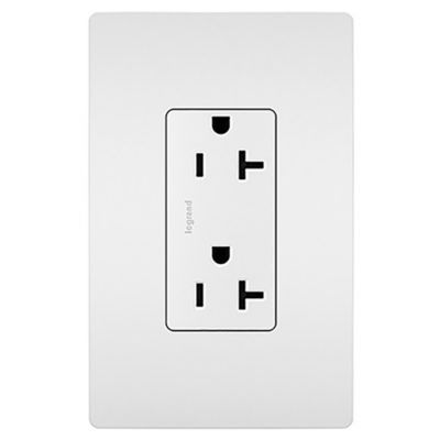 Radiant Spec Grade 20A Tamper Resistant Outlet