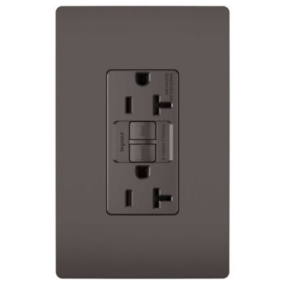 Radiant 20A Tamper Resistant Self-Test GFCI Receptacle