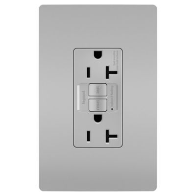 Radiant 20A Tamper Resistant Self-Test GFCI Receptacle