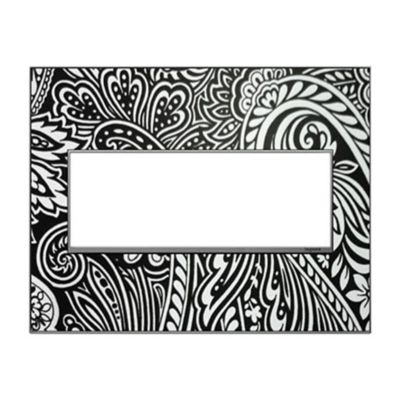 adorne Real Materials Wall Plates(3-Gang|Magnesium)-OPEN BOX