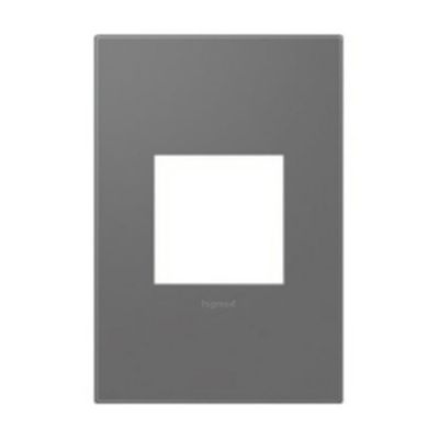 adorne Plastics Wall Plates (Graphite|1-Gang) - OPEN BOX