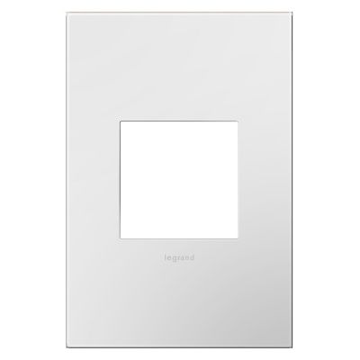 adorne Plastics Wall Plates (Gloss White|1-Gang) - OPEN BOX