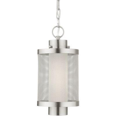 Jackson Outdoor Pendant (Nickel/Small) - OPEN BOX RETURN
