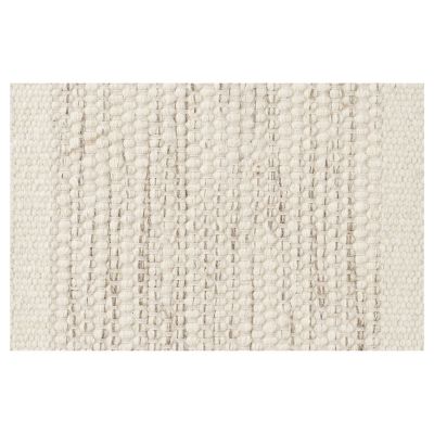 Asko Off White Solid Handmade Wool Rug By Linie Design – LOOMLAN