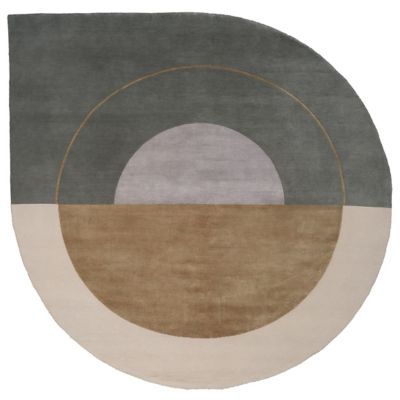 Rising Gemini Round Area Rug