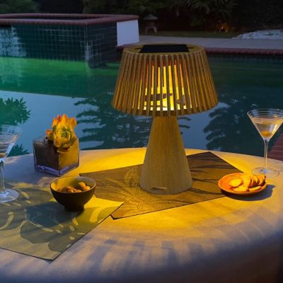 Enoki LED Outdoor Table Lamp by Les Jardins at