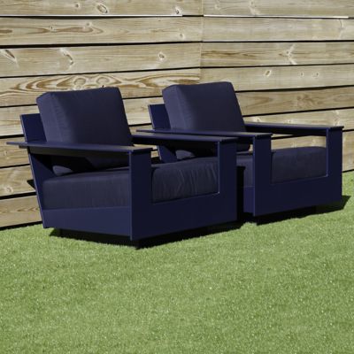 Shown in Navy Blue color, Canvas Navy Fabric color, in use