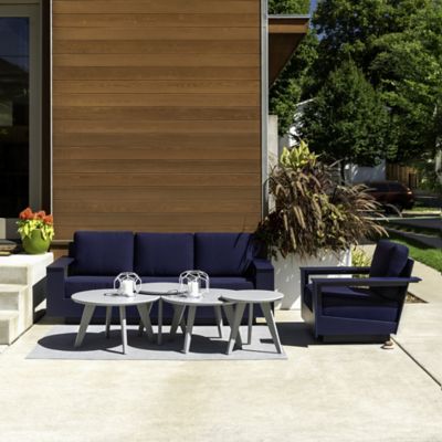 Shown in Navy Blue color, Canvas Navy Fabric color, in use