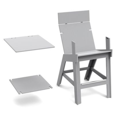 Lollygagger Outdoor Hi-rise Chair with Square Bridge