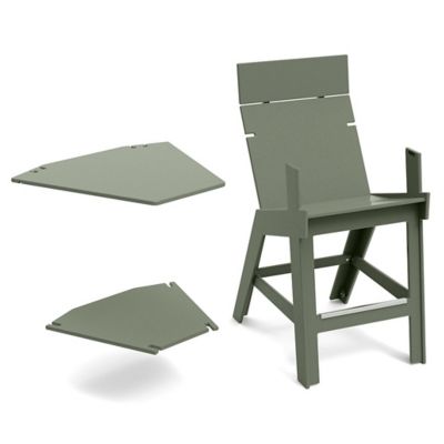 Lollygagger Outdoor Hi-rise Chair with Bridge