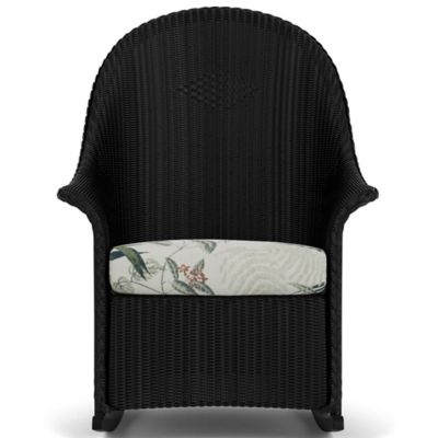 Universal Loom Outdoor High Back Porch Rocker Chair