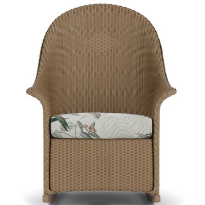 Universal Loom Outdoor High Back Porch Rocker Chair