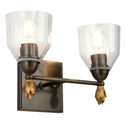 Felice Flame Finial Vanity Light