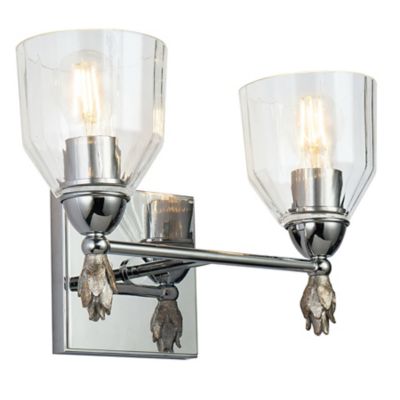 Felice Flame Finial Vanity Light