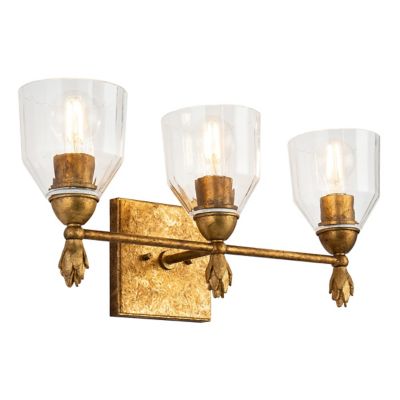 Felice Flame Finial Vanity Light