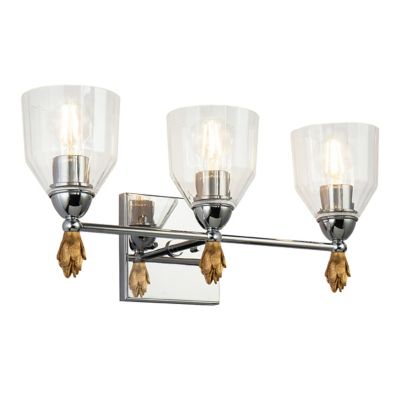 Felice Flame Finial Vanity Light