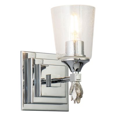 Vetiver Flame Finial Wall Sconce