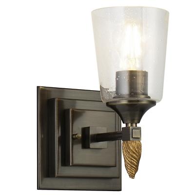 Vetiver Acorn Finial Wall Sconce
