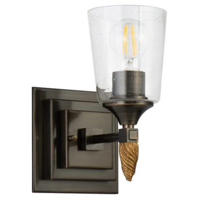 Vetiver Acorn Finial Wall Sconce - Thumbnail 4