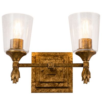 Vetiver Flame Finial Vanity Light