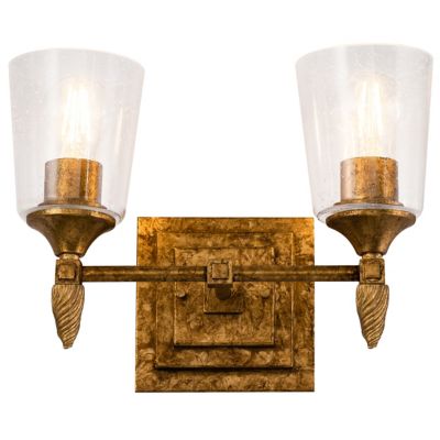 Vetiver Acorn Finial Vanity Light