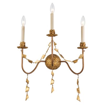 Mosaic Flambeau Wall Sconce